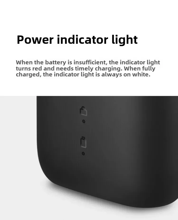 Afeitadora eléctrica Xiaomi Mi S100, resistente al agua IPX7, 7200 RPM, cabezal flotante doble, afeitado en seco/húmedo, carga rápida USB tipo C, 90 min. - Imagen 21