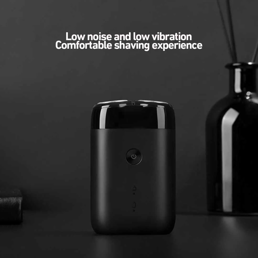 Afeitadora eléctrica Xiaomi Mi S100, resistente al agua IPX7, 7200 RPM, cabezal flotante doble, afeitado en seco/húmedo, carga rápida USB tipo C, 90 min. - Imagen 6