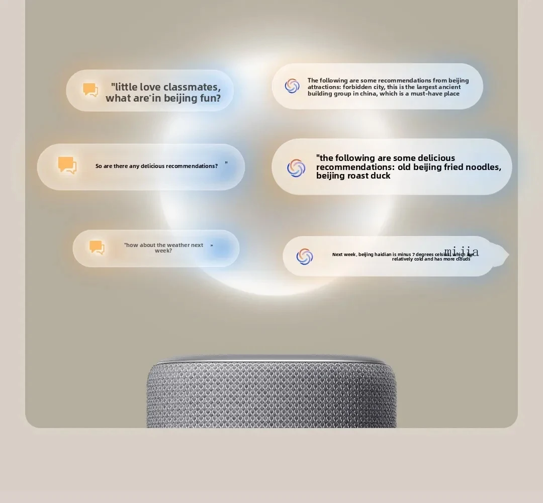 Altavoz inteligente Xiaomi con Bluetooth 5.3, IA Super Xiaoai, control por voz, Wi-Fi Mesh 2.0 de 2.4 GHz/5 GHz y aplicación Mi Home. - Imagen 23