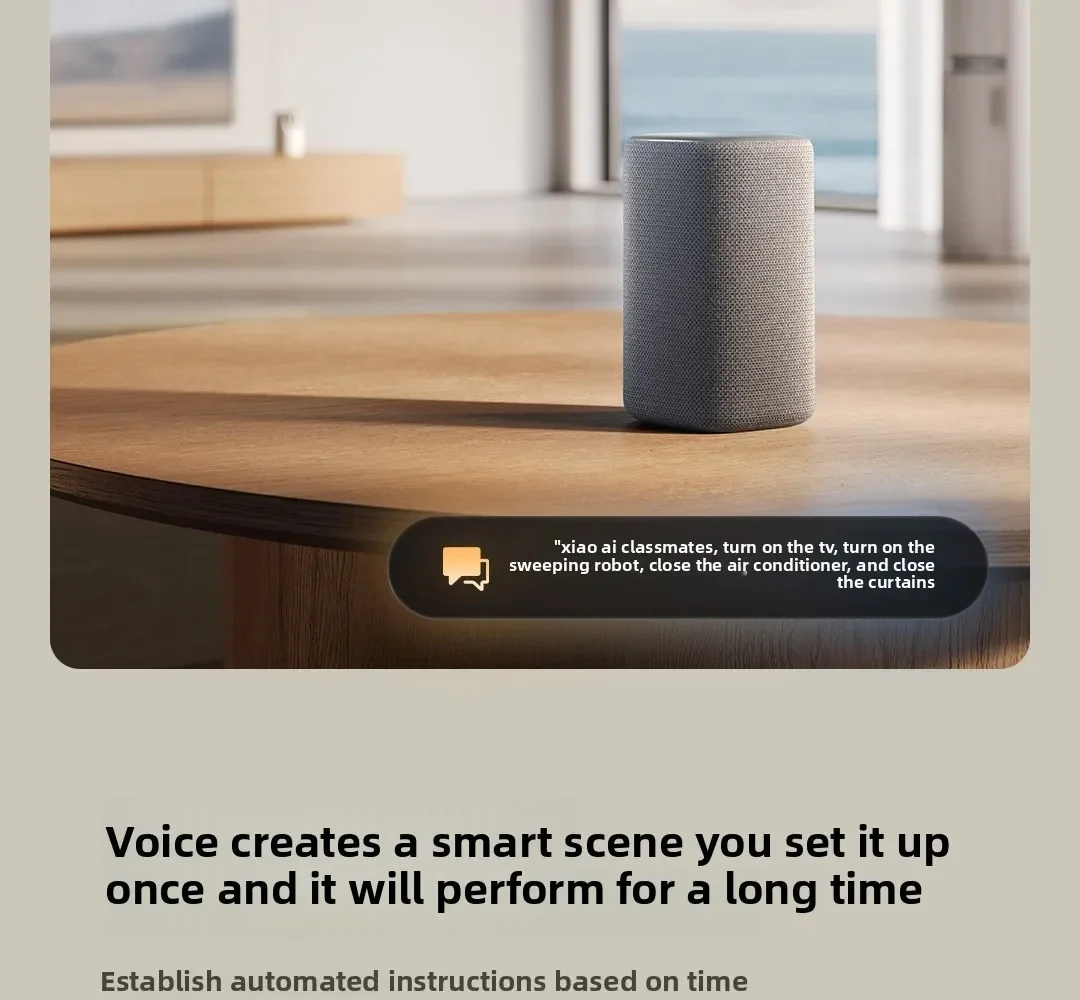 Altavoz inteligente Xiaomi con Bluetooth 5.3, IA Super Xiaoai, control por voz, Wi-Fi Mesh 2.0 de 2.4 GHz/5 GHz y aplicación Mi Home. - Imagen 19