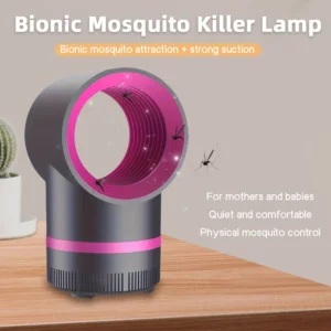 Nueva lámpara eléctrica USB antimosquitos para uso doméstico, potente succión, Gravidtrap, portátil, recargable, silenciosa.