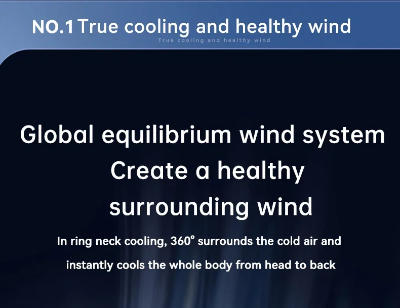 Aire acondicionado portátil para cuello Xiaomi, 5 velocidades, ventilador de cuello ultracompacto, recargable, con tecnología de refrigeración por semiconductores, sin aspas (modelo 2026). - Imagen 13