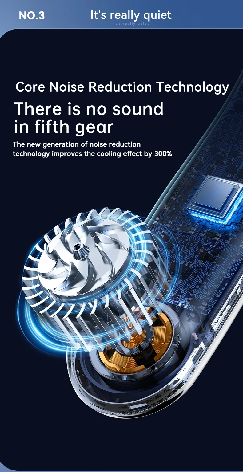Aire acondicionado portátil para cuello Xiaomi, 5 velocidades, ventilador de cuello ultracompacto, recargable, con tecnología de refrigeración por semiconductores, sin aspas (modelo 2026). - Imagen 19