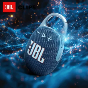 El JBL Clip 5 es un pequeño sistema de audio doméstico con efectos de sonido suaves, adecuado para reproducir música en dormitorios y salas de estar.