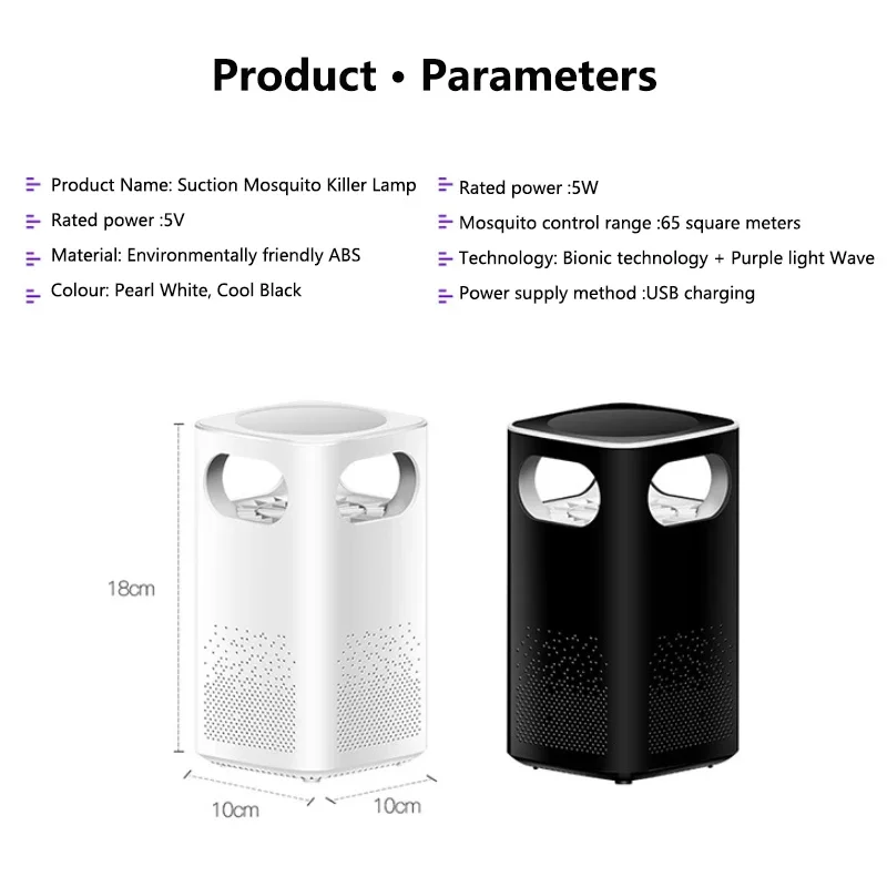 Lámpara antimosquitos Xiaomi MIJIA, repelente electrónico de insectos y mosquitos con luz LED, trampa para pequeños insectos, electrodomésticos. - Imagen 19