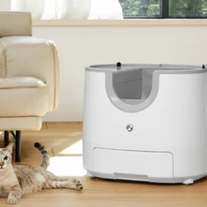 Furoomate - Arenero automático inteligente para gatos, autolimpiable, 11 L, bandeja sanitaria para mascotas de alta capacidad