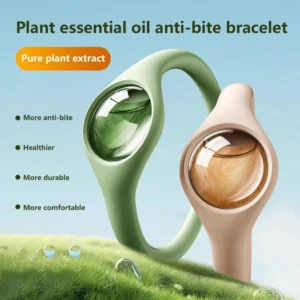 Pulseras repelentes de mosquitos 2026 con aceite esencial natural.