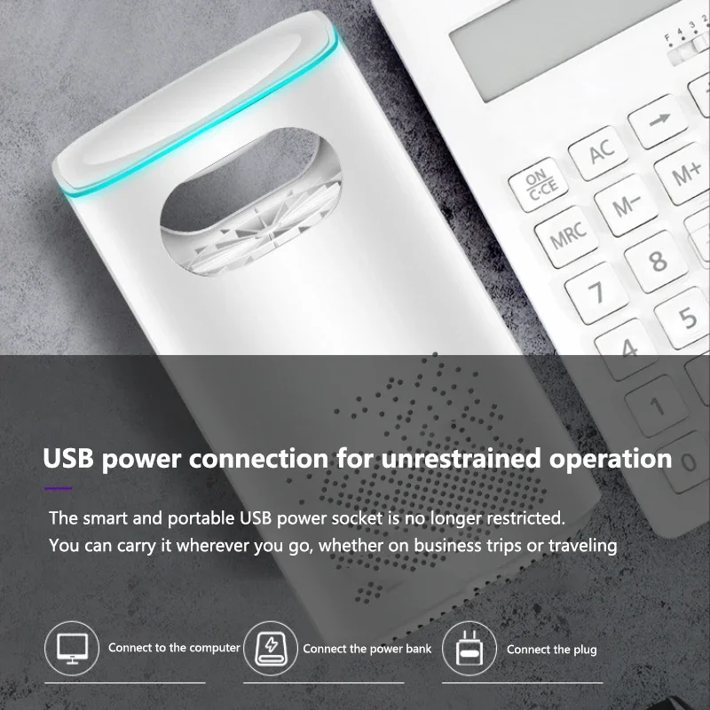 Lámpara antimosquitos Xiaomi MIJIA, repelente electrónico de insectos y mosquitos con luz LED, trampa para pequeños insectos, electrodomésticos. - Imagen 9