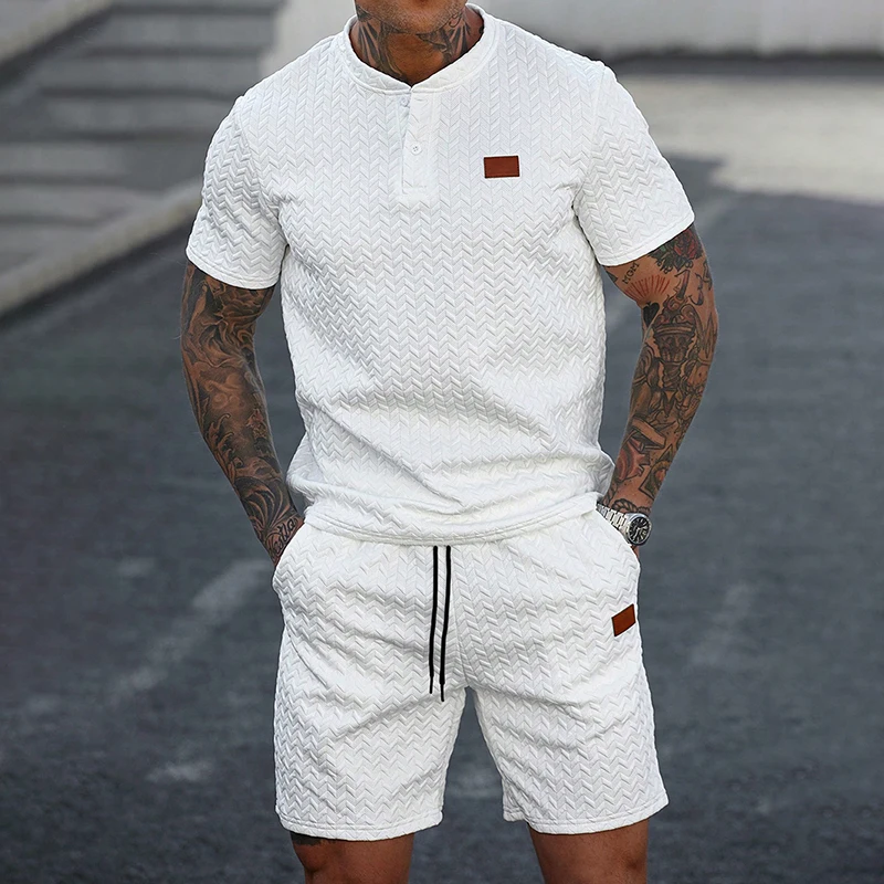 Camiseta y Shorts Cuello Redondo,. - Imagen 3