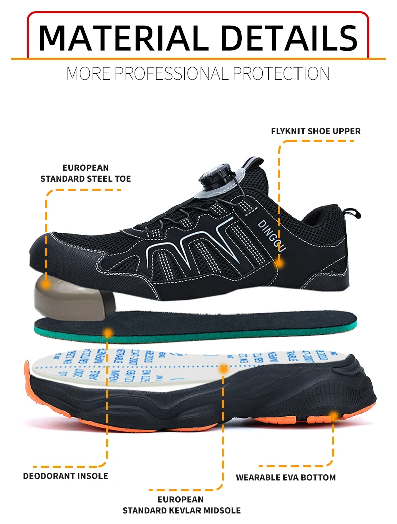 Zapatos Seguridad Antipinchazos - Imagen 4
